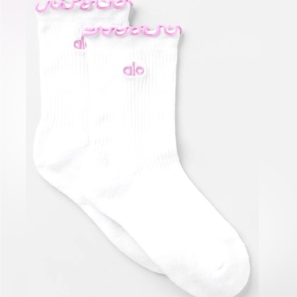 Yoga Women's Lettuce Edge Sock - Picture 2 of 11